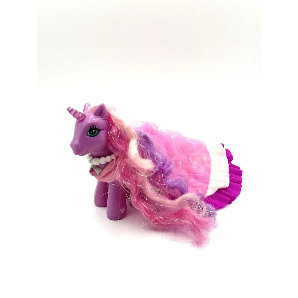 Rare G3 My‎ Little Pony LILY LIGHTLY Light Up Purple Unicorn Eyes Blink SLH MLP